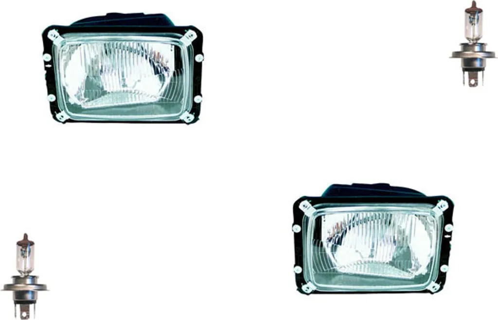 Restauro Mercedes T1: Faro Johns Destro H4 per L207D L308D L410D