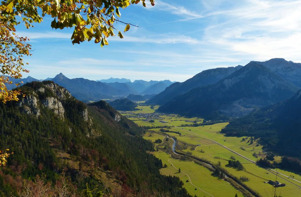 hansepuzzle 103931 - Gebirge Puzzle, 500 Teile, Natur, 46,0 x 30,0cm mit hochwertiger Aufbewahrung, Kartonbox und wiederverschließbarem Beutel