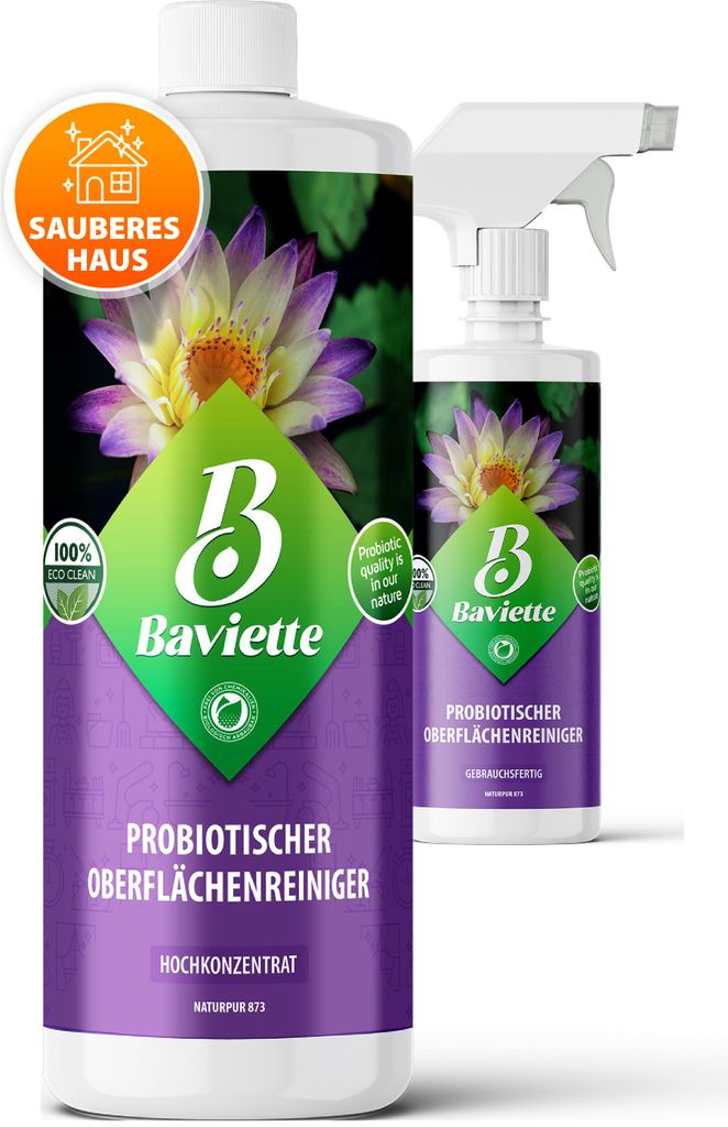 BAVIETTE Oberflächenreiniger Konzentrat 500 ml – mit Produktbild 
