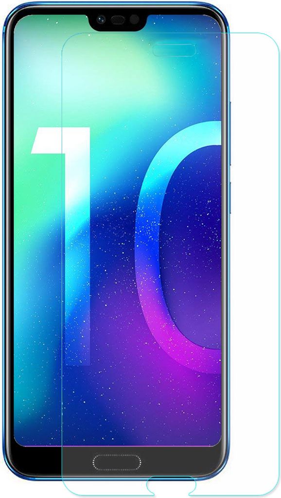 wortek Panzerglas Honor 10 - Schutzfolie Displayschutzfolie Schutzglasfolie | Ultra-klar 9H Härte | Anti-Öl, Anti-Kratzer + Anti-Fingerabdrücke