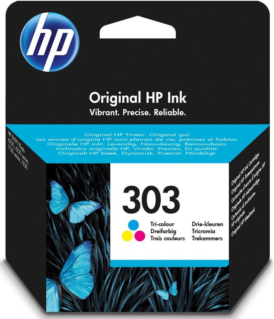 Oryginalny tusz hp 303 (T6N01AE) do kolorowych urządzeń hp Zdjęcie produktu
