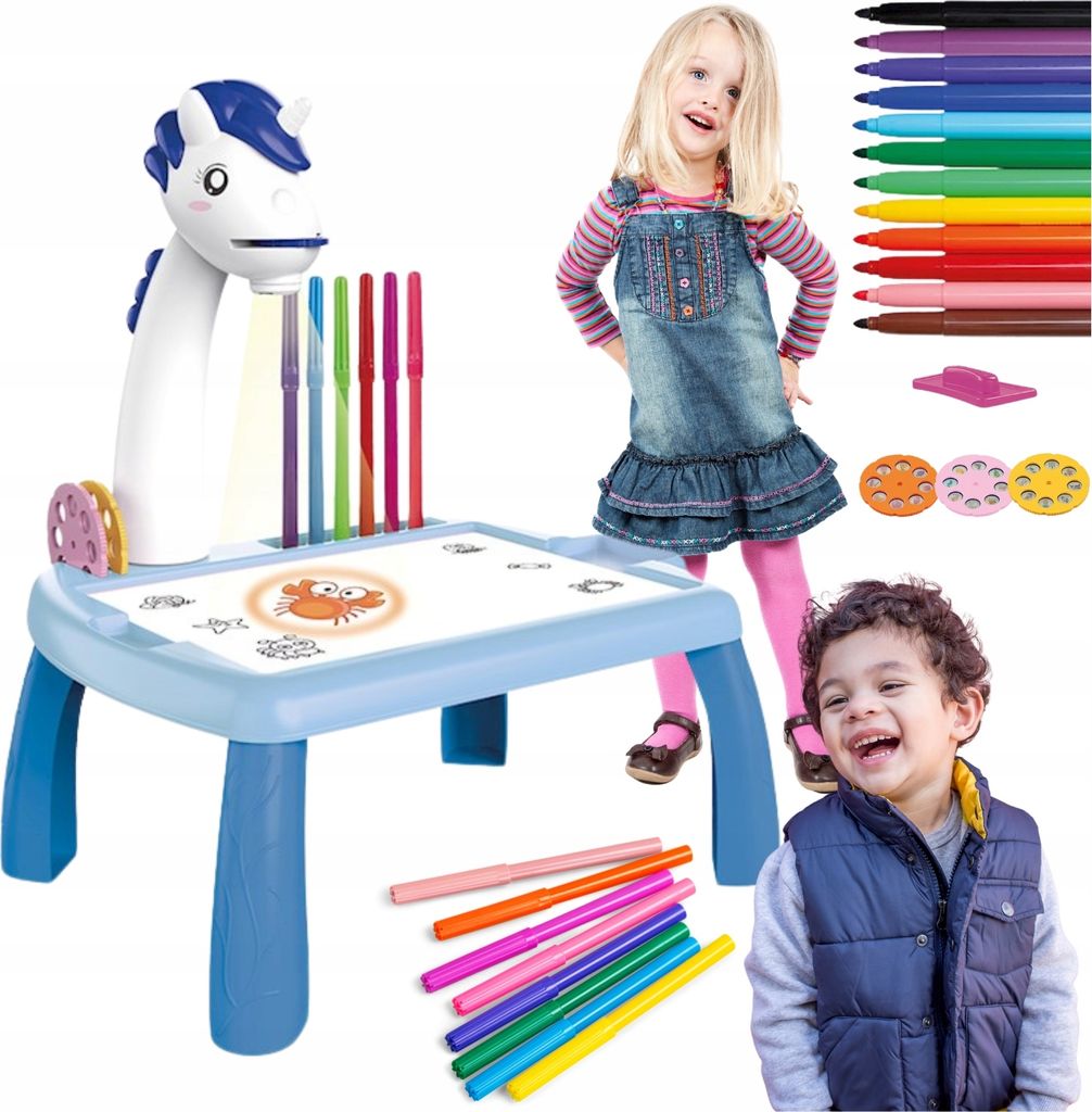 Maxlife-Projektor mit Zeichentisch MXDP-200 blau Produktbild 14