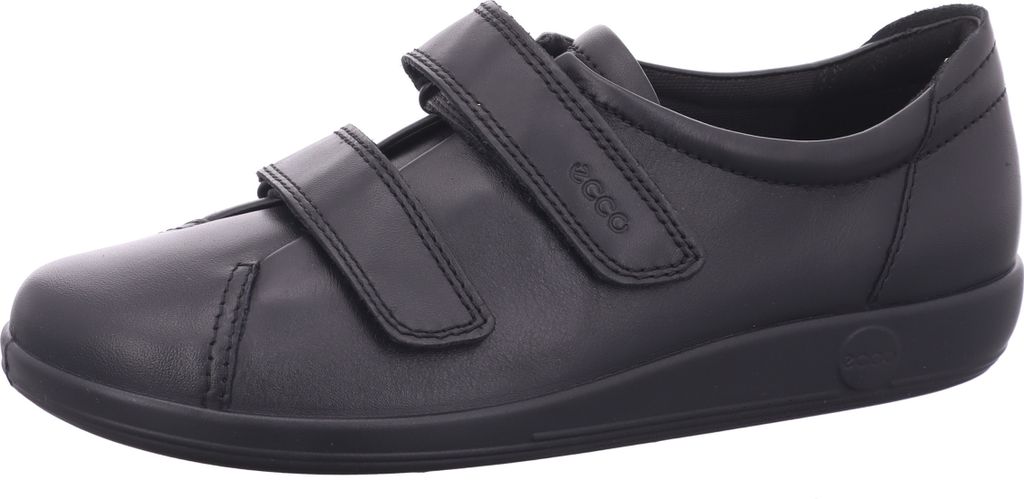 Ecco Soft 2.0  Klittenband - Zwart - Maat 42 Produktbild 