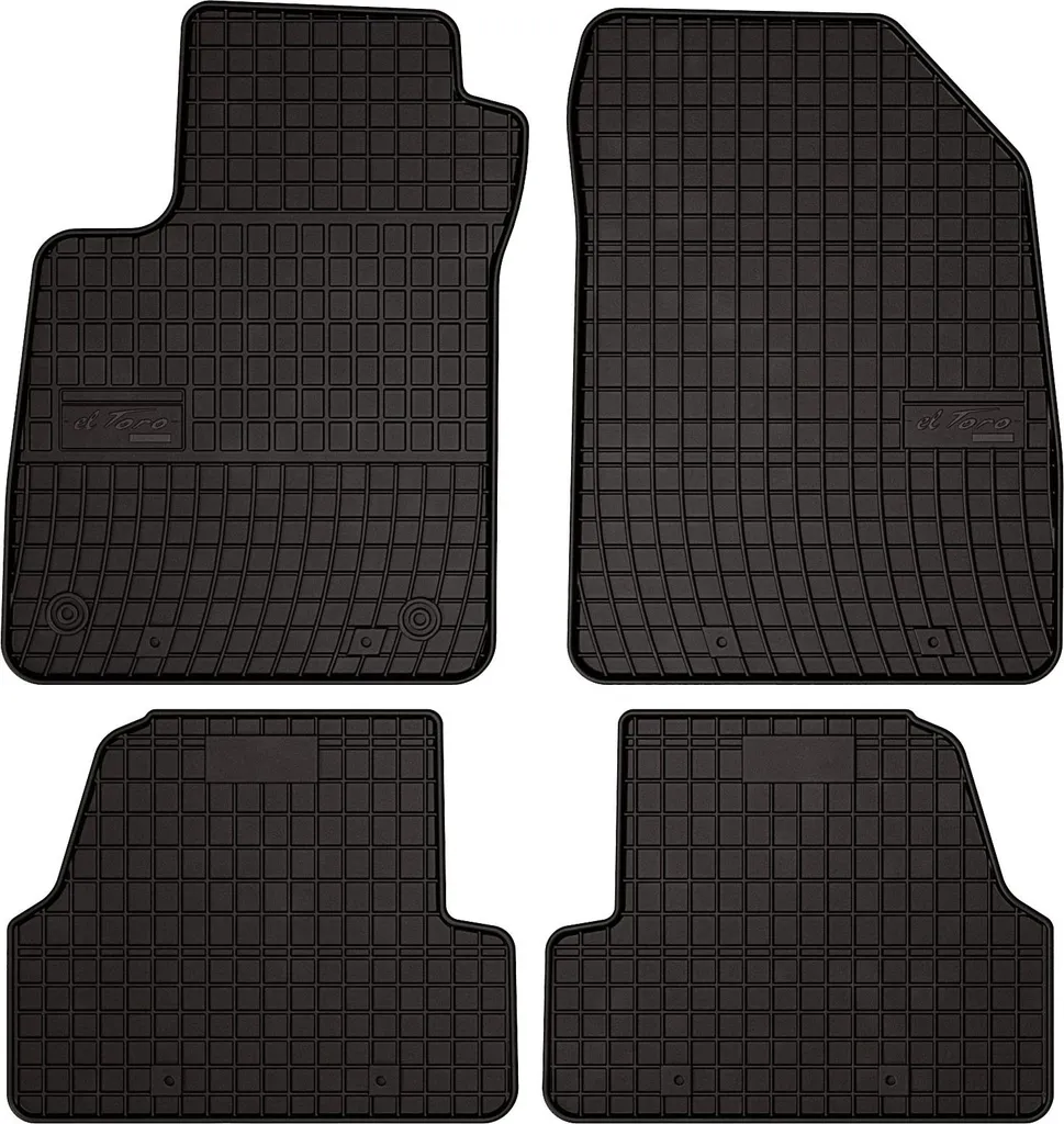 Set Tappeti Auto Gomma per Chevrolet Trax 2013-2019 Antiscivolo
