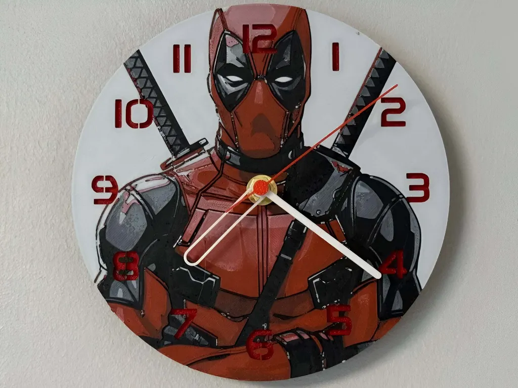 Assiette Ronde Marvel Deadpool Ø 245mm Résistante et Design Ultra Looké