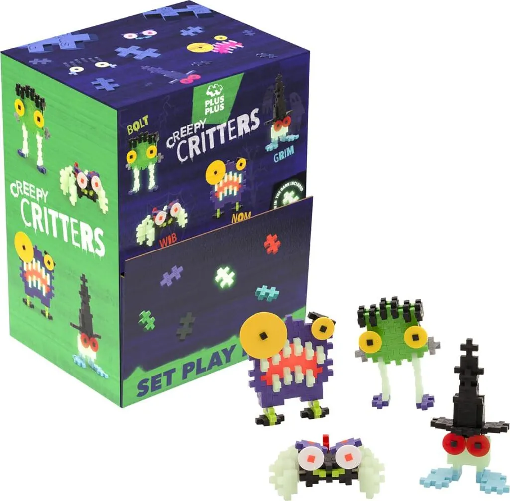 Jeu de Construction Plus-Plus Affichage Effrayant 48 pcs - Modèle 5179