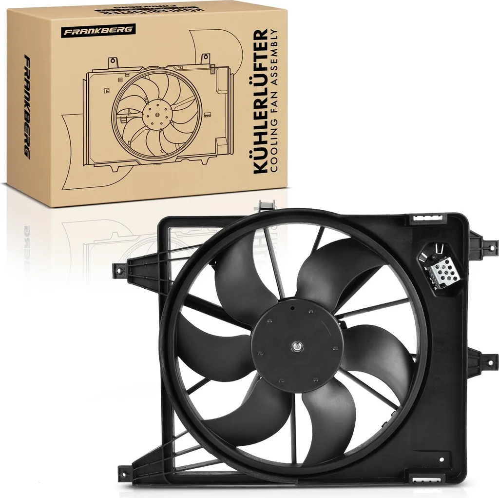 Frankberg Ventilateur de Radiateur pour Dacia Logan et Renault Solenza