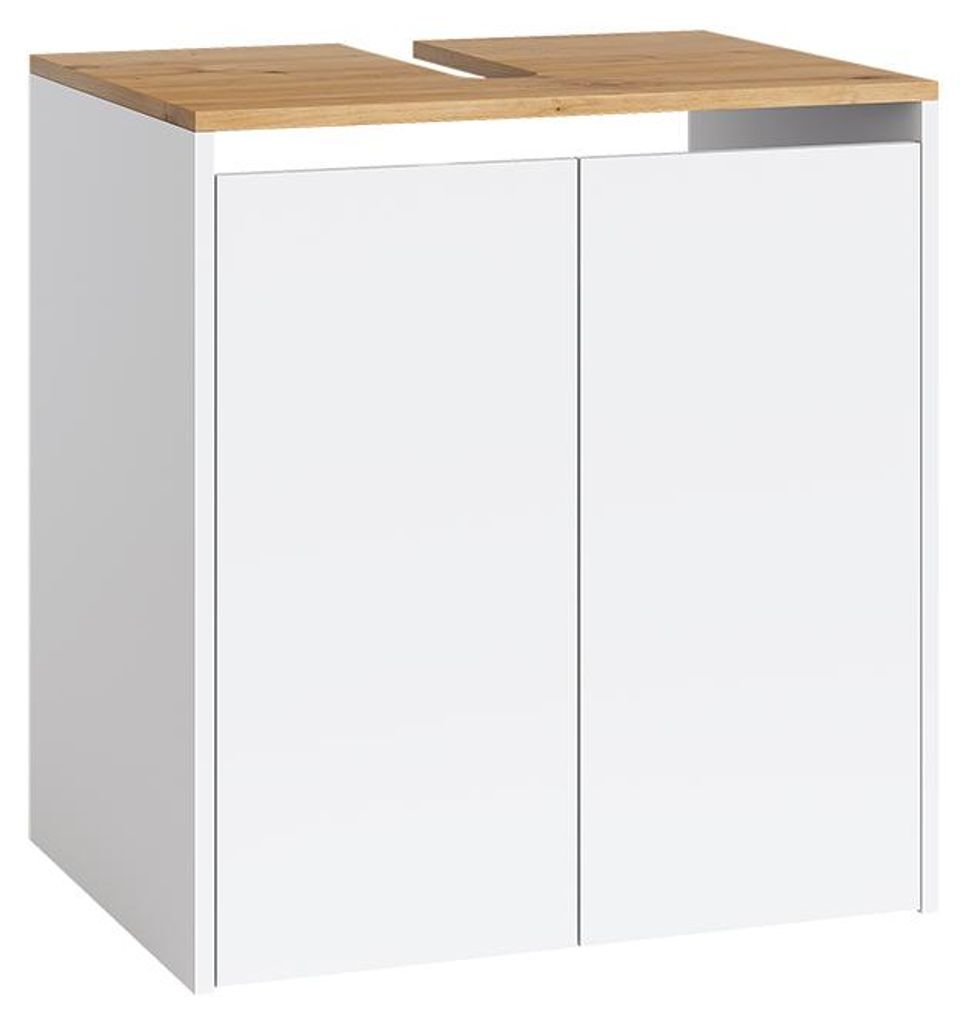 Waschbeckenunterschrank Vicco Viktor Weiß/Artisan 60.2 x 65 Produktbild 