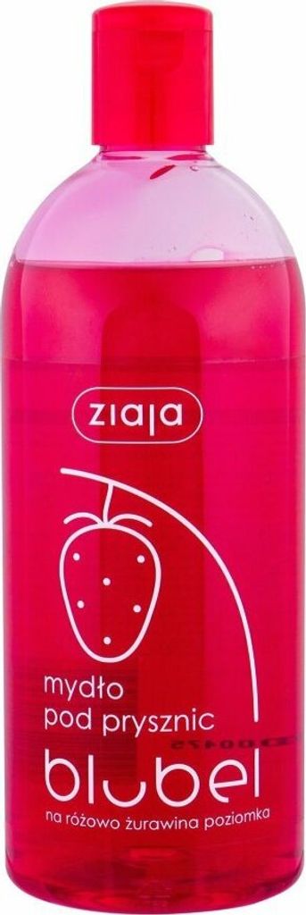 Ziaja Blubel żel pod prysznic żurawina poziomka 500 ml Zdjęcie produktu 