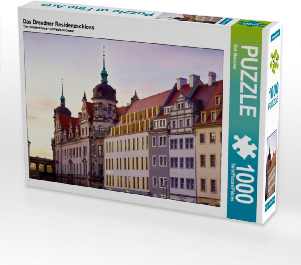 Calvendo Das Dresdner Residenzschloss 1000 Teile Puzzle quer 640x480mm, Meutzner Dirk; 7281099