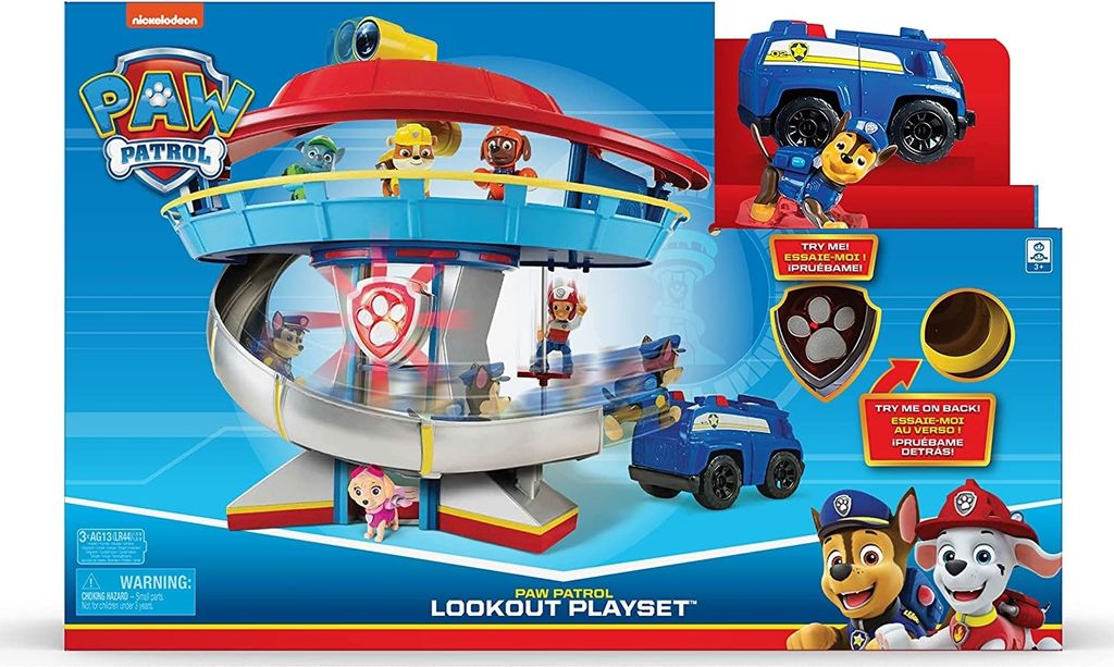 paw patrol lookout headquarters