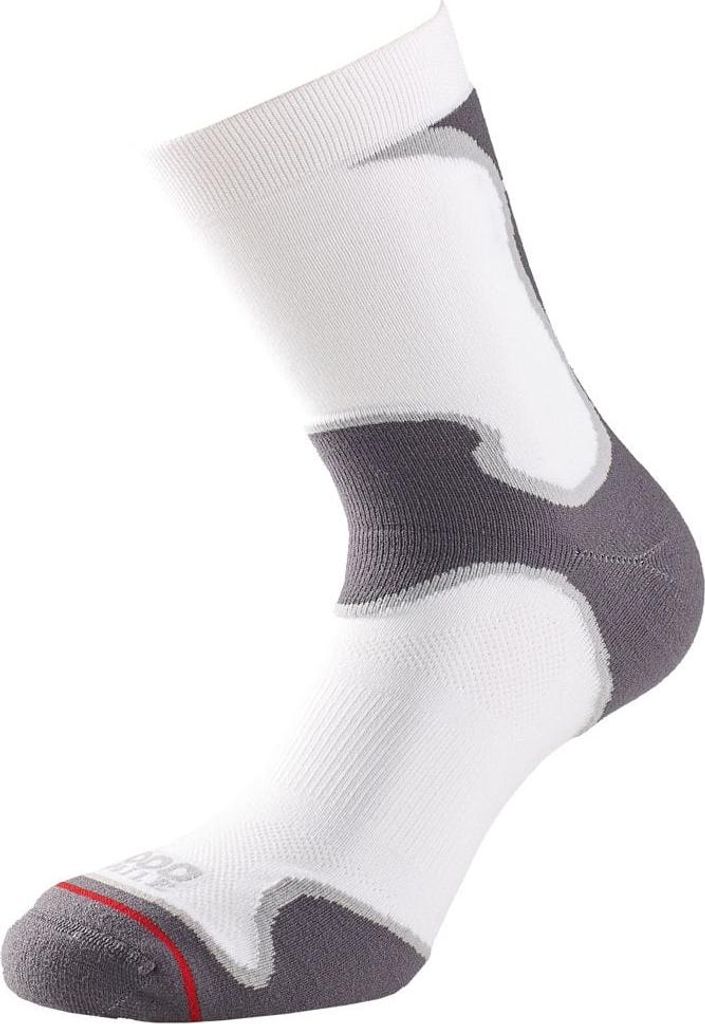1000 Mile - "Fusion" Socken für Damen CS218 (39,5 EU - 42 EU) (Weiß/Grau)