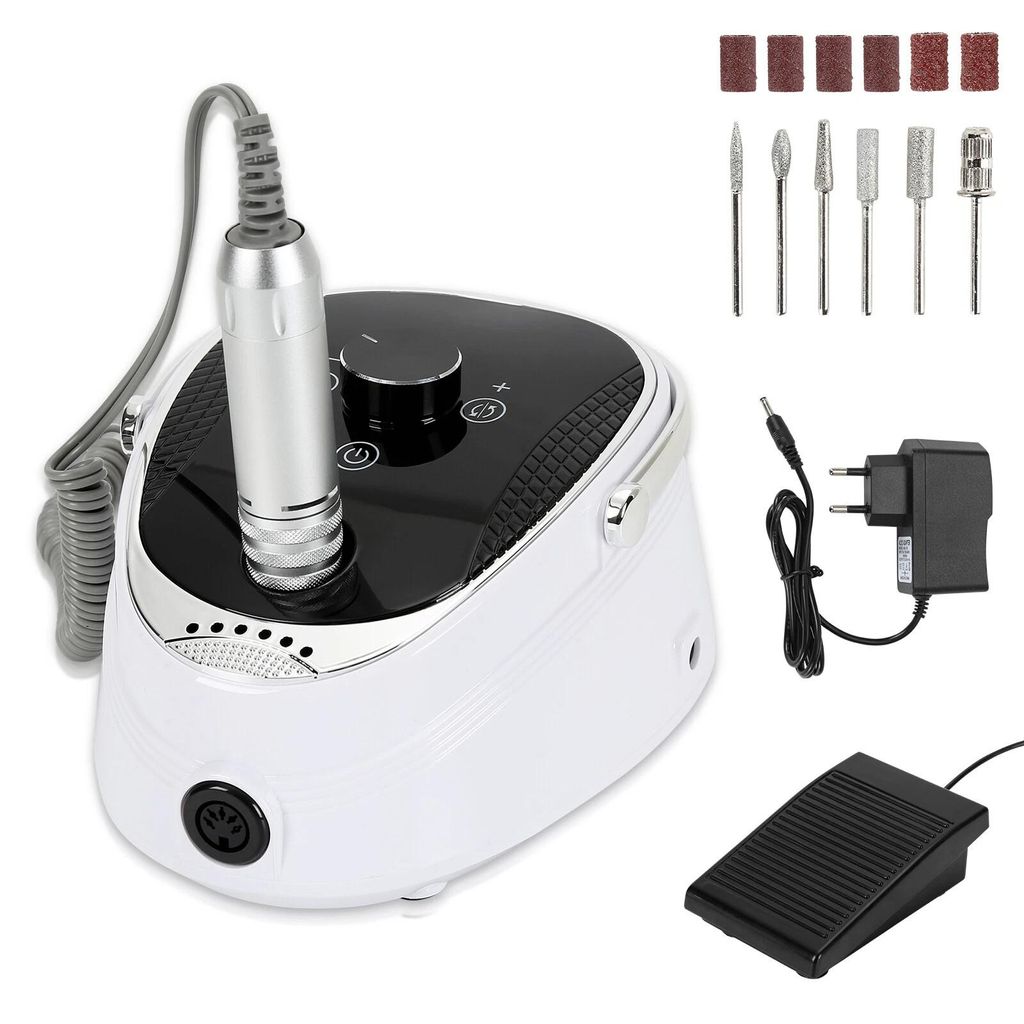Nagelpflegegerät, Elektrische Nagelfräser, Nagelfeile Set, Maniküre & Pediküre Set, 35000 U/Min, für Acrylnägel Nagelstudio DIY-Maniküre