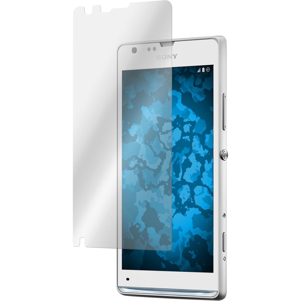 4er-Pack PhoneNatic Displayschutzfolien klar kompatibel mit Sony Xperia SP