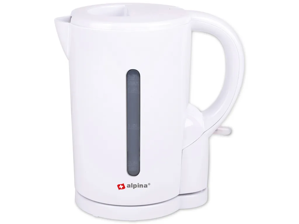 Bouilloire Électrique 1,7L Alpina Blanche Haute Puissance 2200W