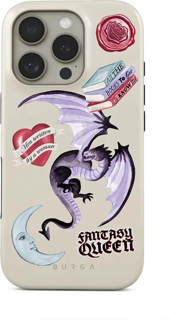Custodia iPhone 16 Pro Burga Plot Twister - Addio Schermi Rotti