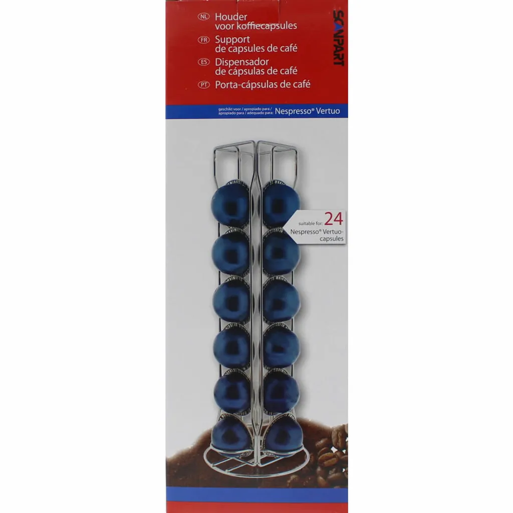 Scanpart Porte-Capsule Nespresso Vertuo 24 Capsules - Réf 2790002107