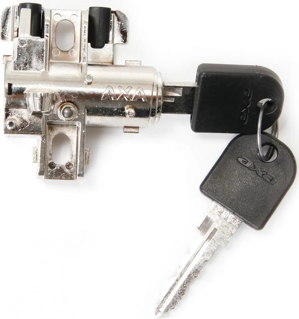 Axa Batterie de Secours pour Cadre Bosch Active Performance Line Argent
