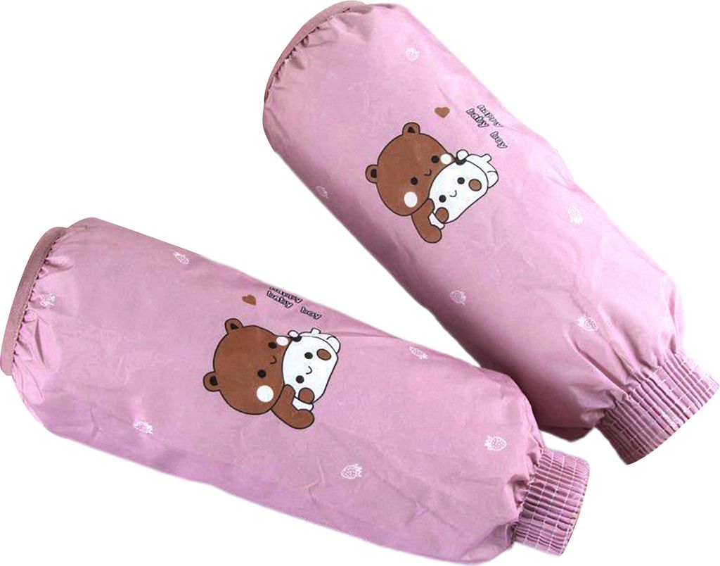 1 Paar Antifouling-Ärmelüberzüge, wasserdicht, süßes Cartoon-Muster, schmutzabweisendes Design mit Schutzmanschetten, schmutzabweisende Handä...