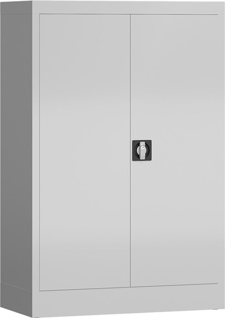 Aktenschrank Metallschrank abschließbar 1200 x 800 x 383 mm lichtgrau X-530290