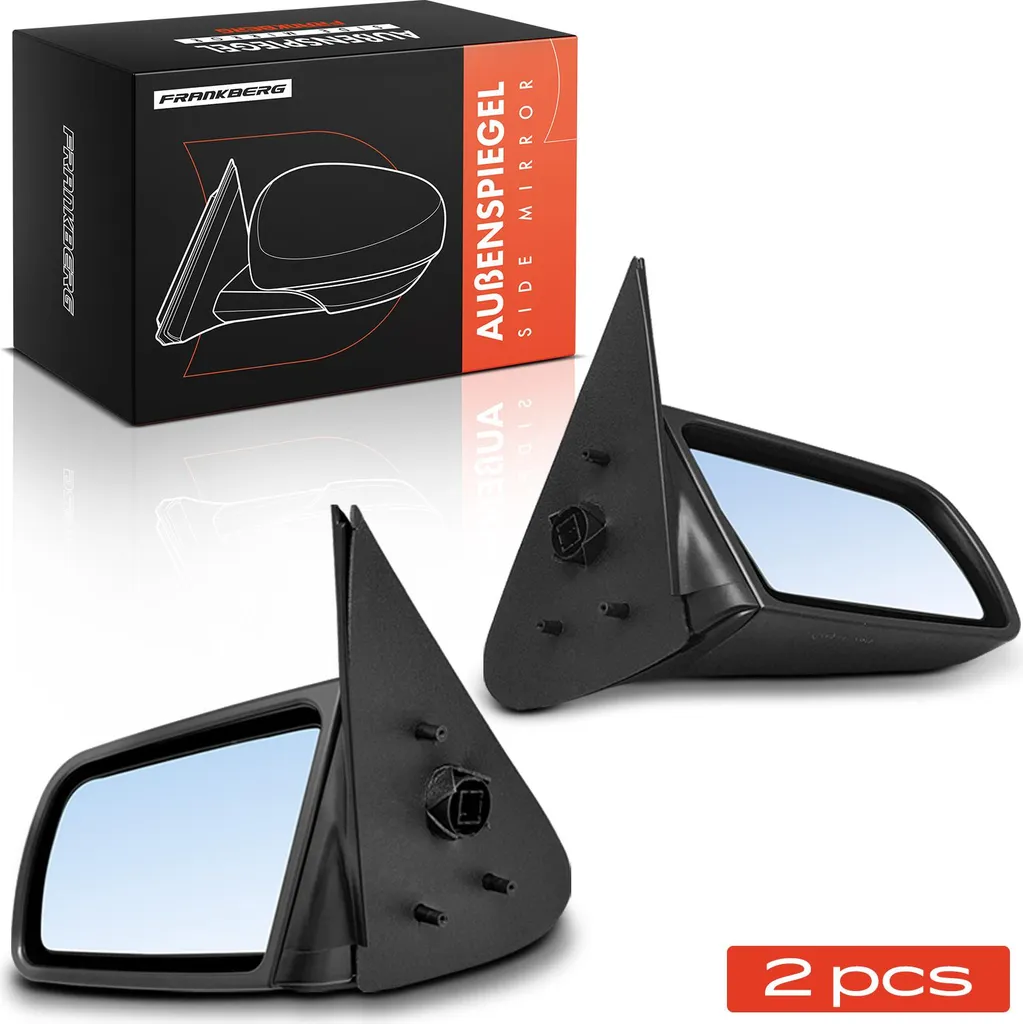 Paire de Rétroviseurs Manuels pour Opel Vectra A Berline et CC 1988-1995