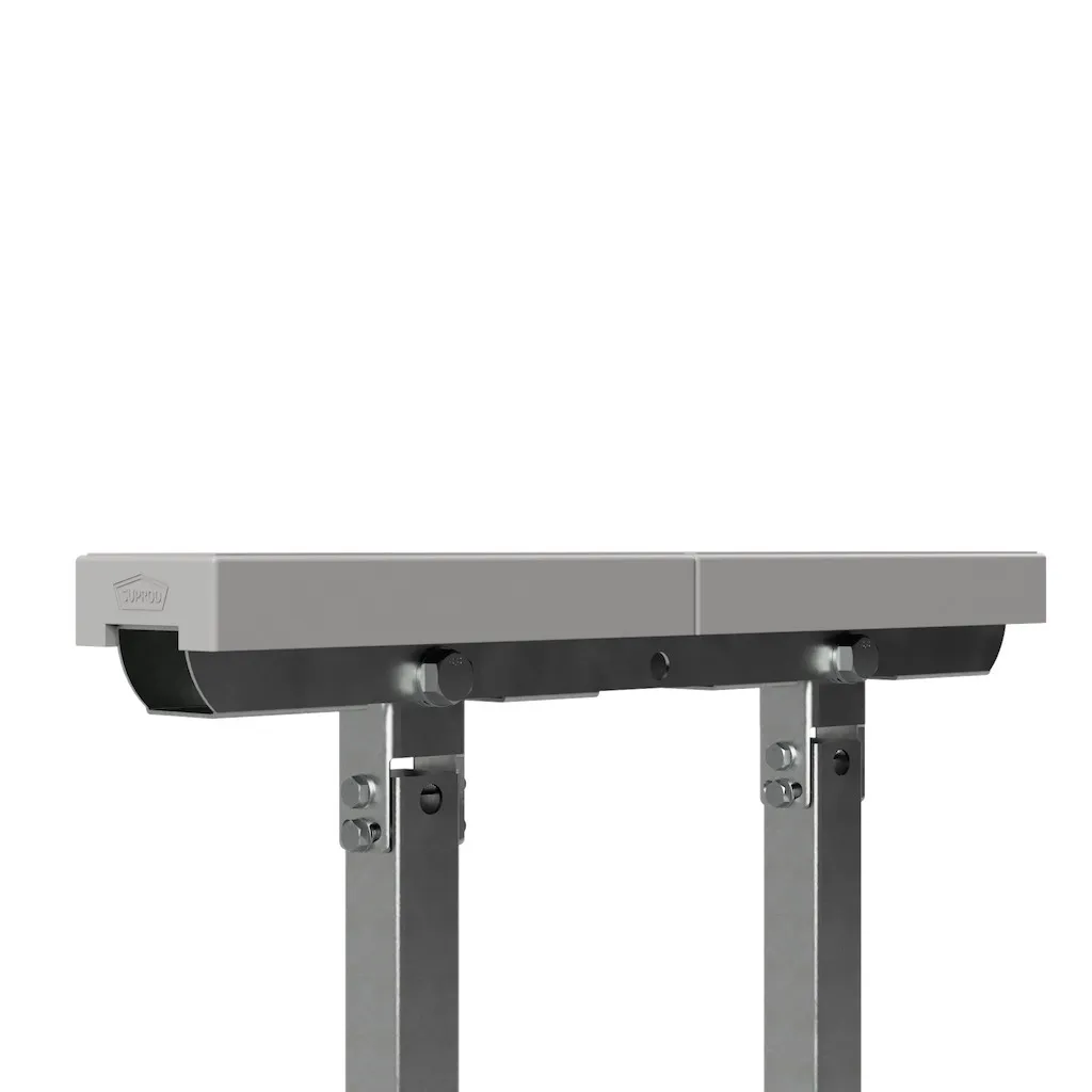 Supporto Lungo SUPROD PAD600-TPU 600mm | Protezione Scafo in TPU Grigio - 2