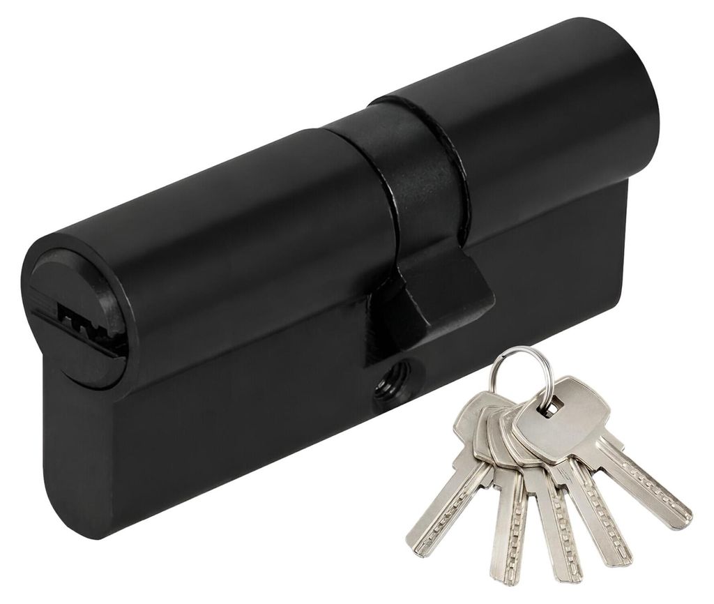 DOMINO Schließzylinder HOMER 25X35 Schwarz Produktbild 