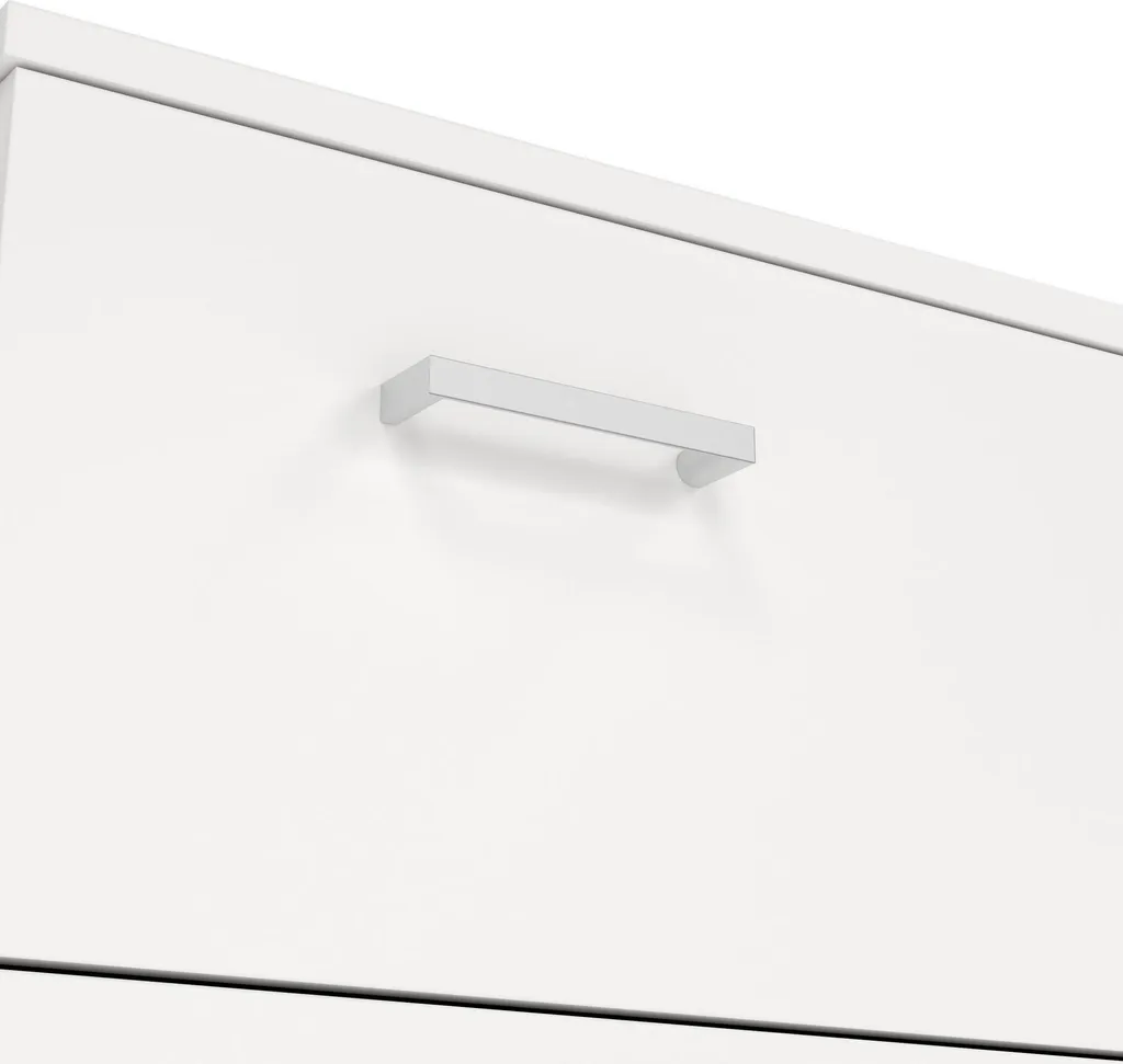Commode SPACE Buffet Sideboard Blanc Mat pour Salon et Chambre Moderne - 8