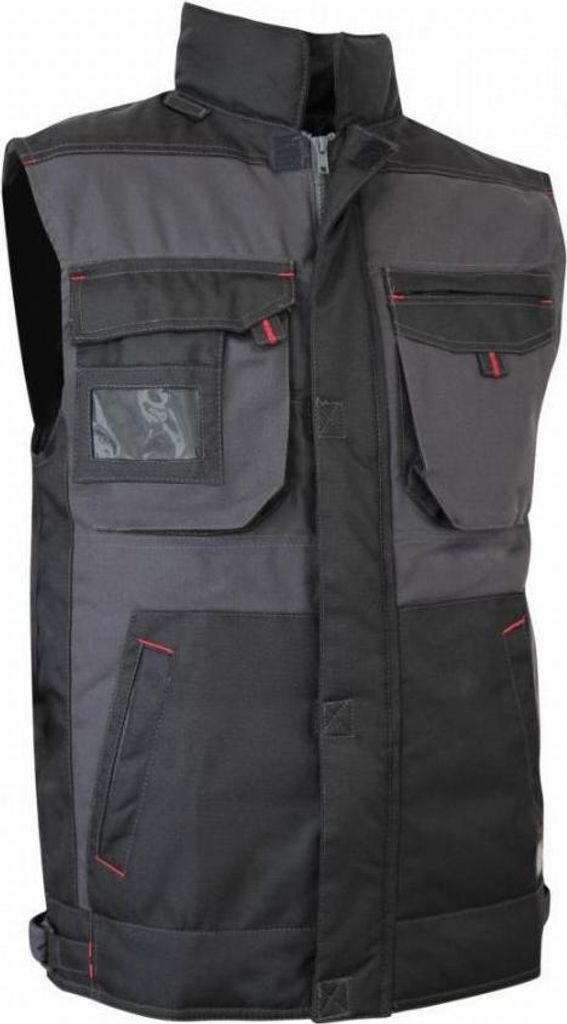 Steppweste Bodywarmer Sable LMA Nachtgrau / Schwarz - T.6/ XXL - 2058 T.XXL