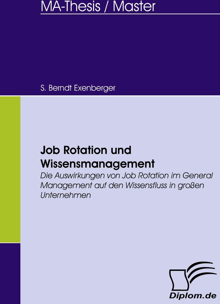Job Rotation und Wissensmanagement
