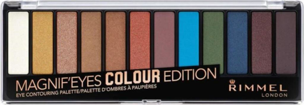 Rimmel - Magnif'Eyes Lidschatten-Palette - 004 Colour Edition