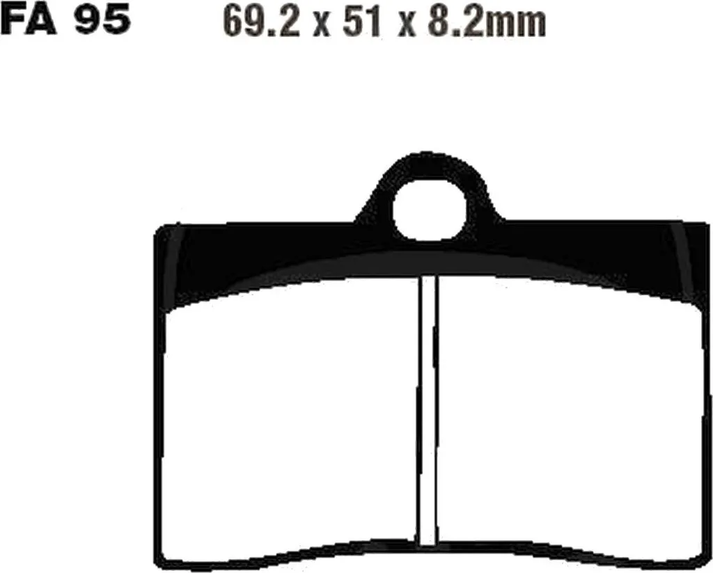 Plaquettes de frein avant Aprilia Dorsoduro 1200 2011-2013 par Pamoto