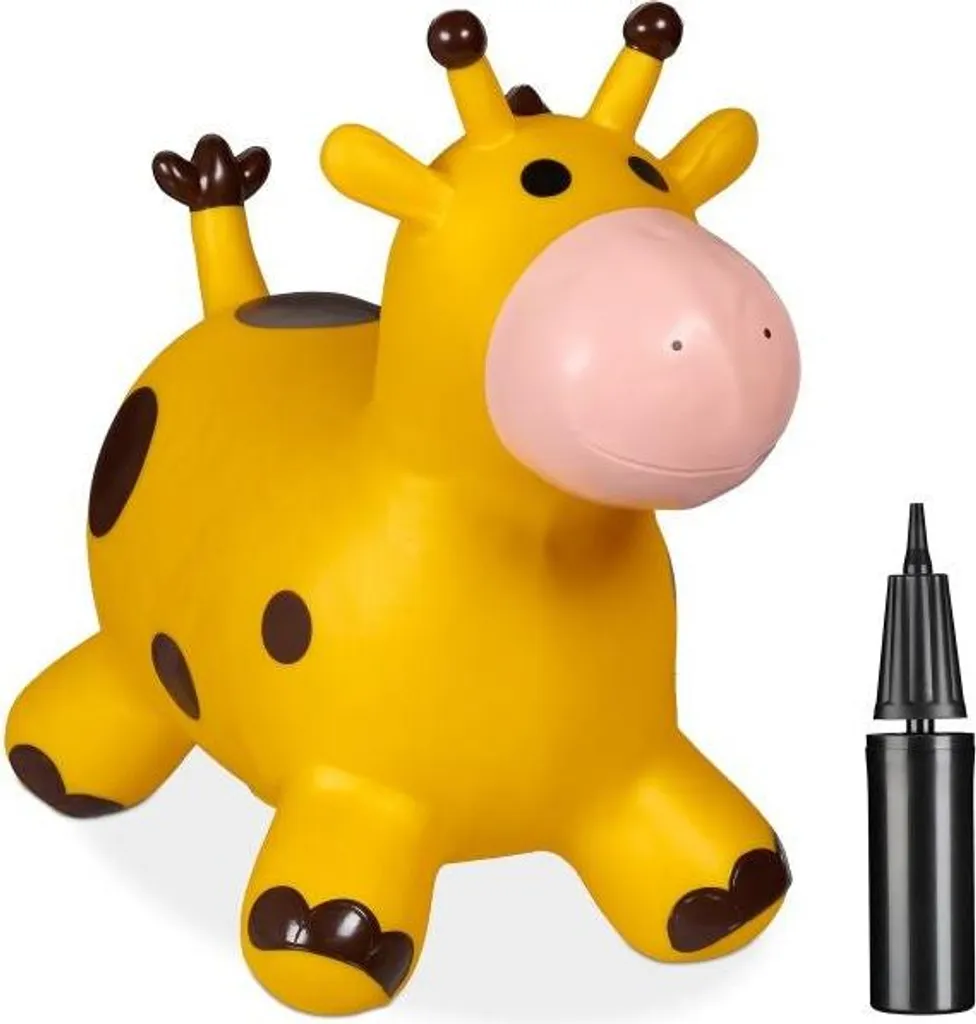 Girafe animal sauteur anti-basculement - Aide l'enfant à tenir debout