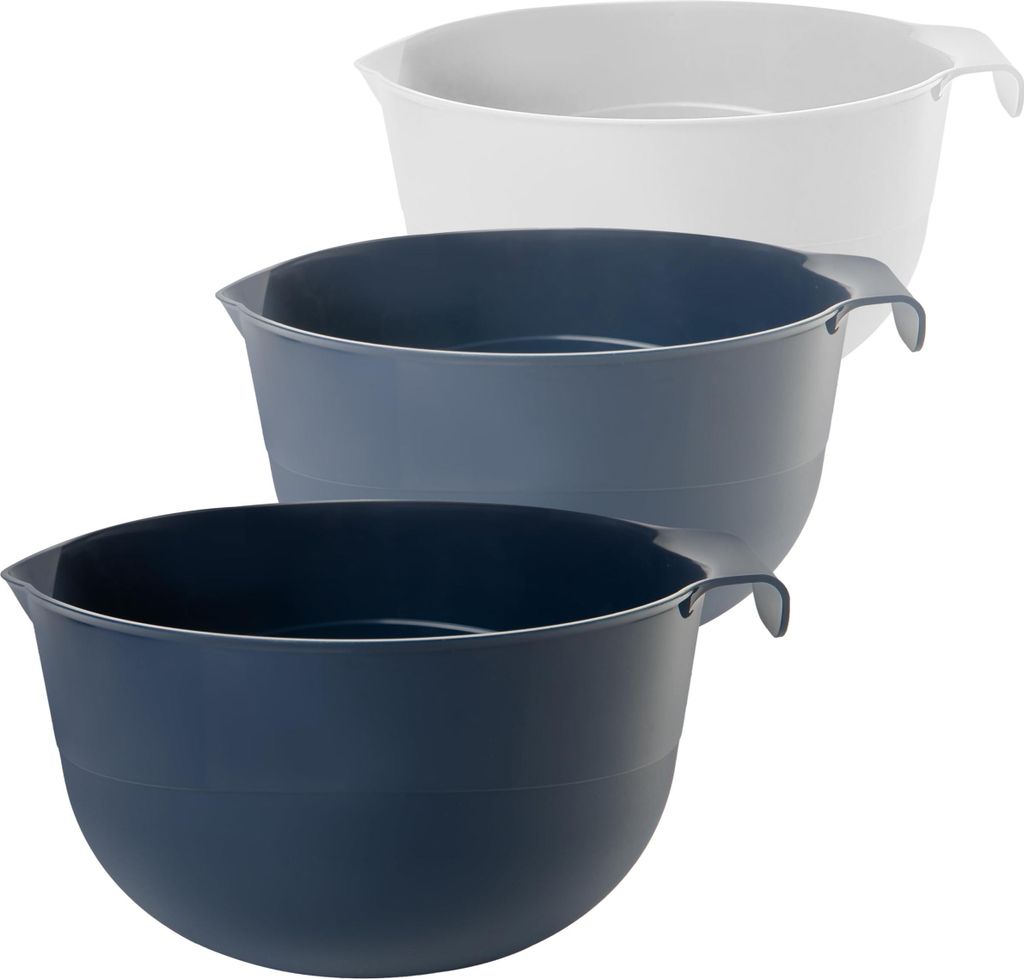 Großes Schüssel Set 5L stapelbar spülmaschinenfest Küchenhelfer