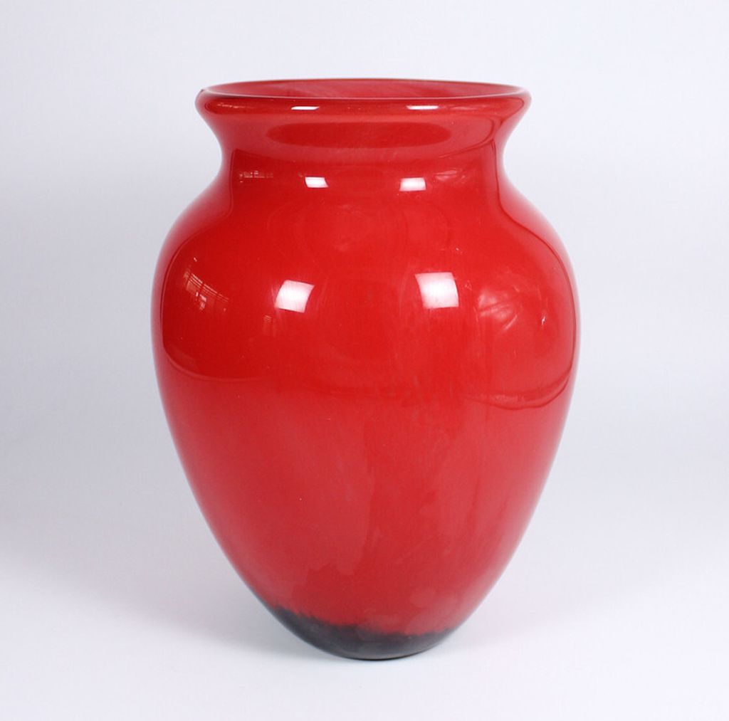 Glasvase Pretty Red Murano 28 cm
