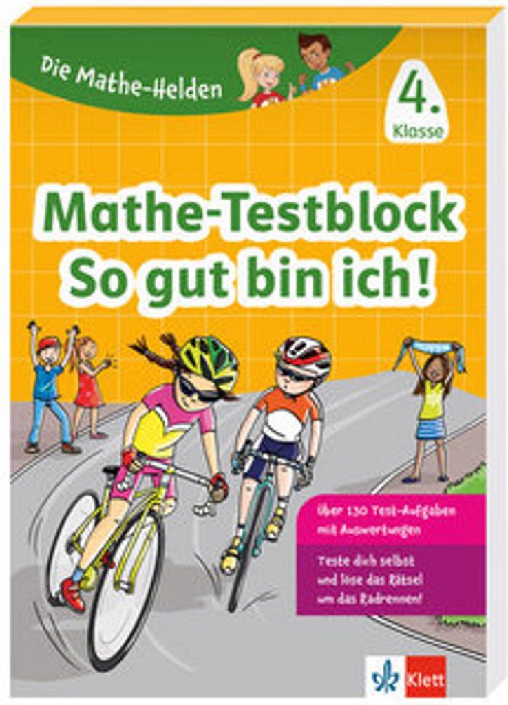 Klett Die Mathe-Helden: Mathe-Testblock So gut bin ich! 4. Klasse