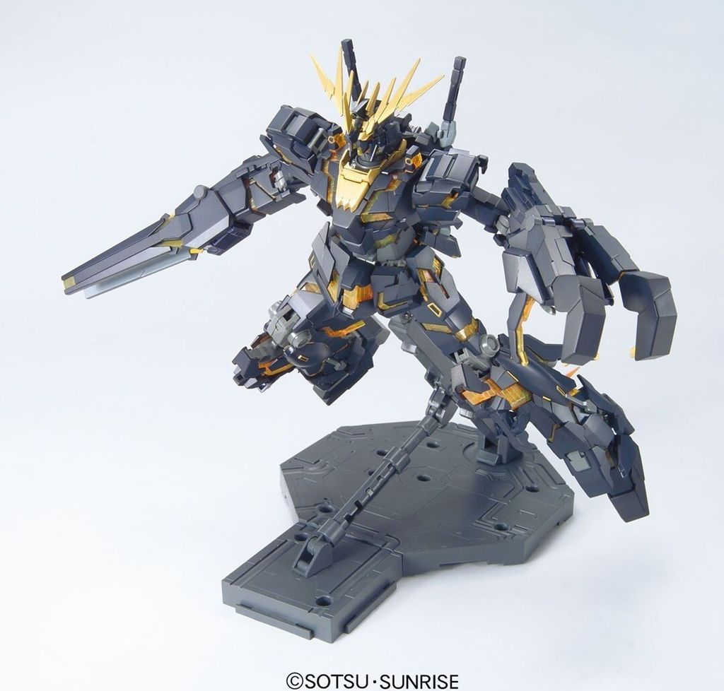 BANDAI BAN5063045 MG RX-0 Unicorn Gundam 02 Banshee 21 cm