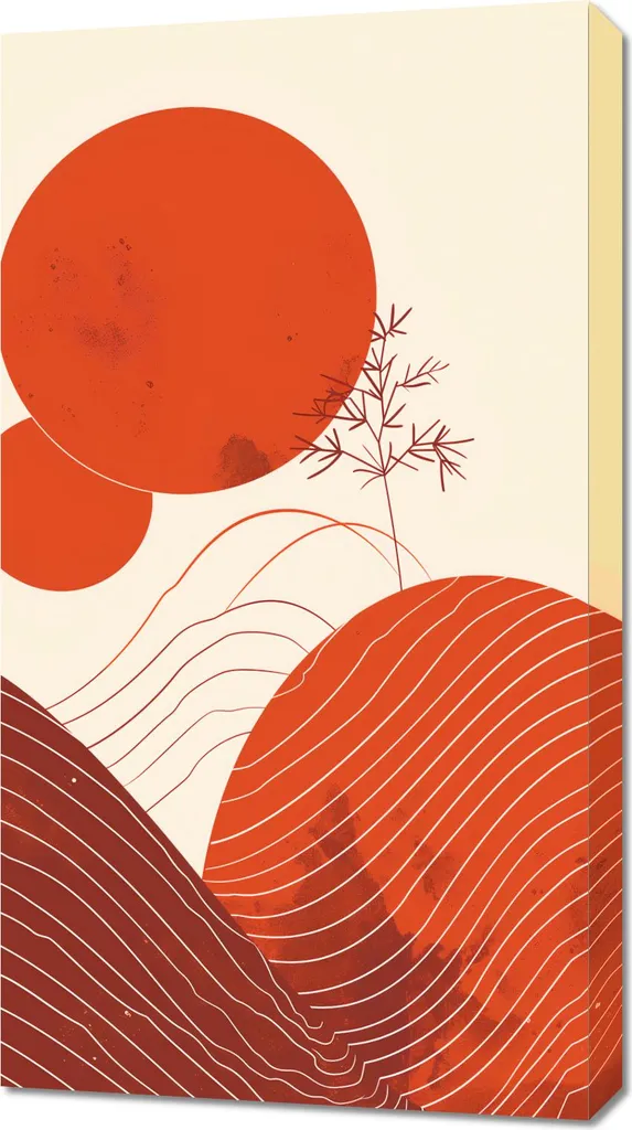 Offerta Quadro 50x90 Il calore del rosso - Prezzo Outlet Online