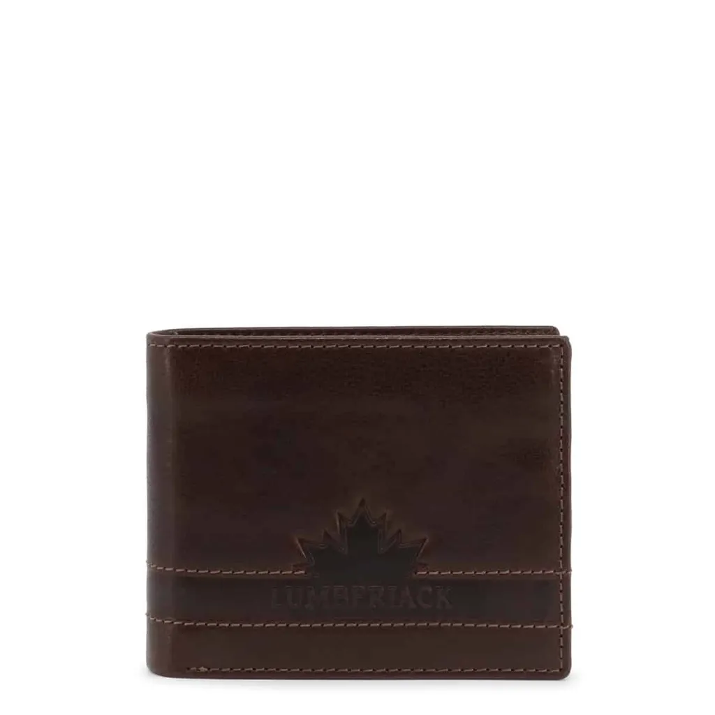 Lumberjack Portafoglio Uomo CRYSTAL-LK3832 Dark Brown - Design Urban