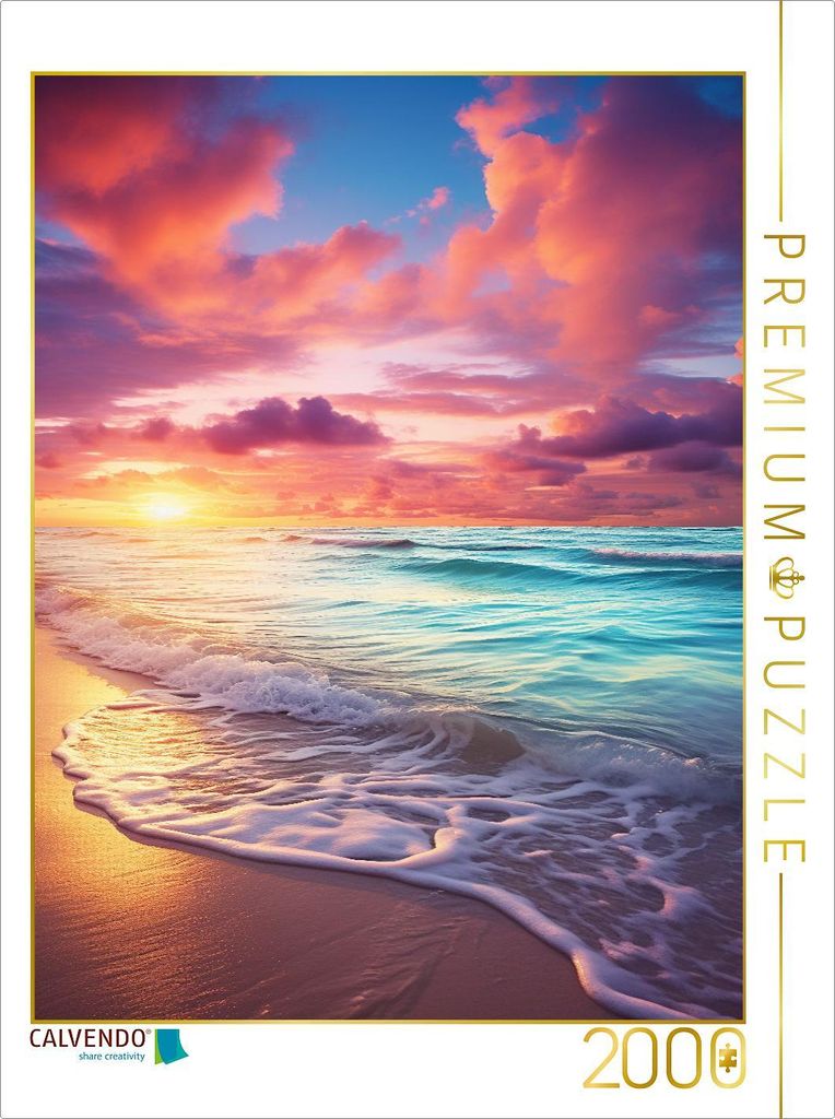 CALVENDO Puzzle Ein Motiv aus dem Kalender Ultimativer Strandspaß | 2000 Teile Lege-Größe 90x67cm Foto-Puzzle für glückliche Stunden
