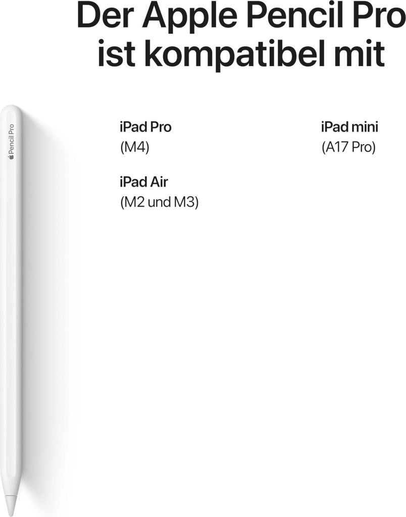 APPLE Pencil Pro fr iPad Pro 13 7.Gen (M4) / iPad Pro 11