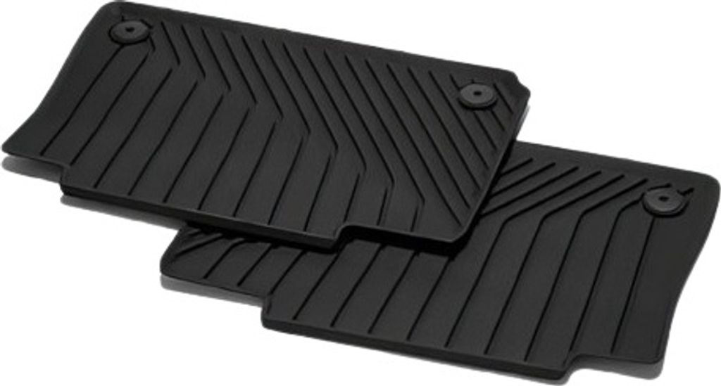 Original Audi A4 A5 2016-2026 Allwetterfußmattenset, hinten Produktbild 