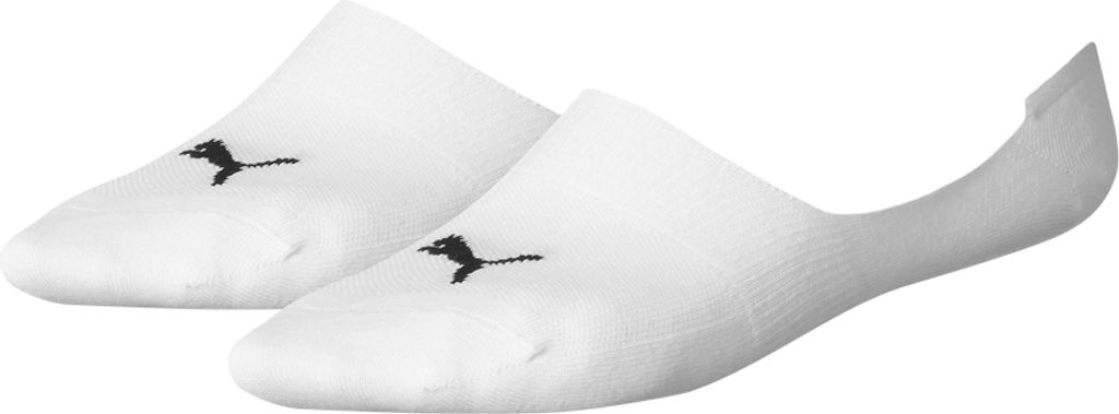Puma Invisible Footie Socks (2 Pairs) - White - 9-11 Produktbild 