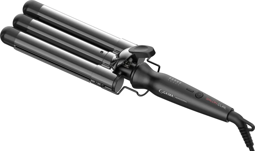 Fer à friser pour boucles volumineuses et vagues souples Noir 95W