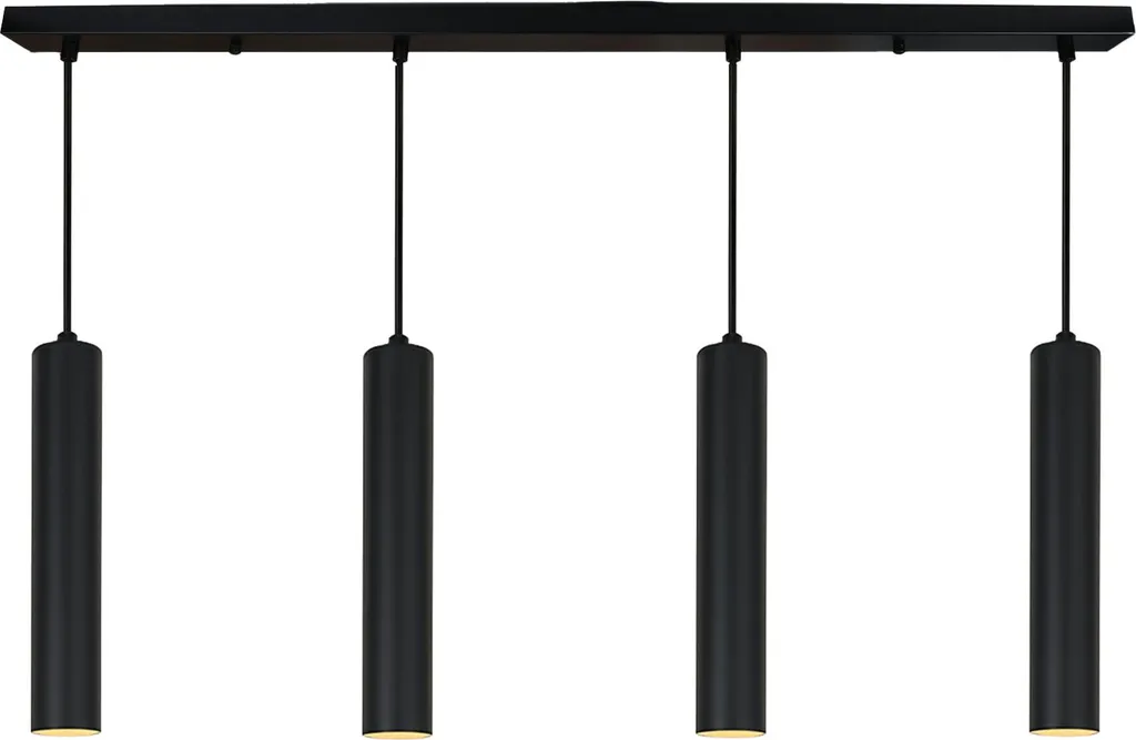 Éclairage linéaire quadruple design pour sublimer votre salle à manger