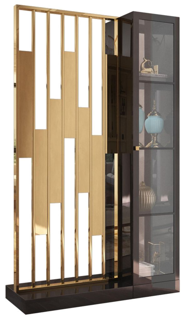 Metall Regal Trennwand Designer Luxus Regale Möbel Stil Schrank Metall Wand Neu