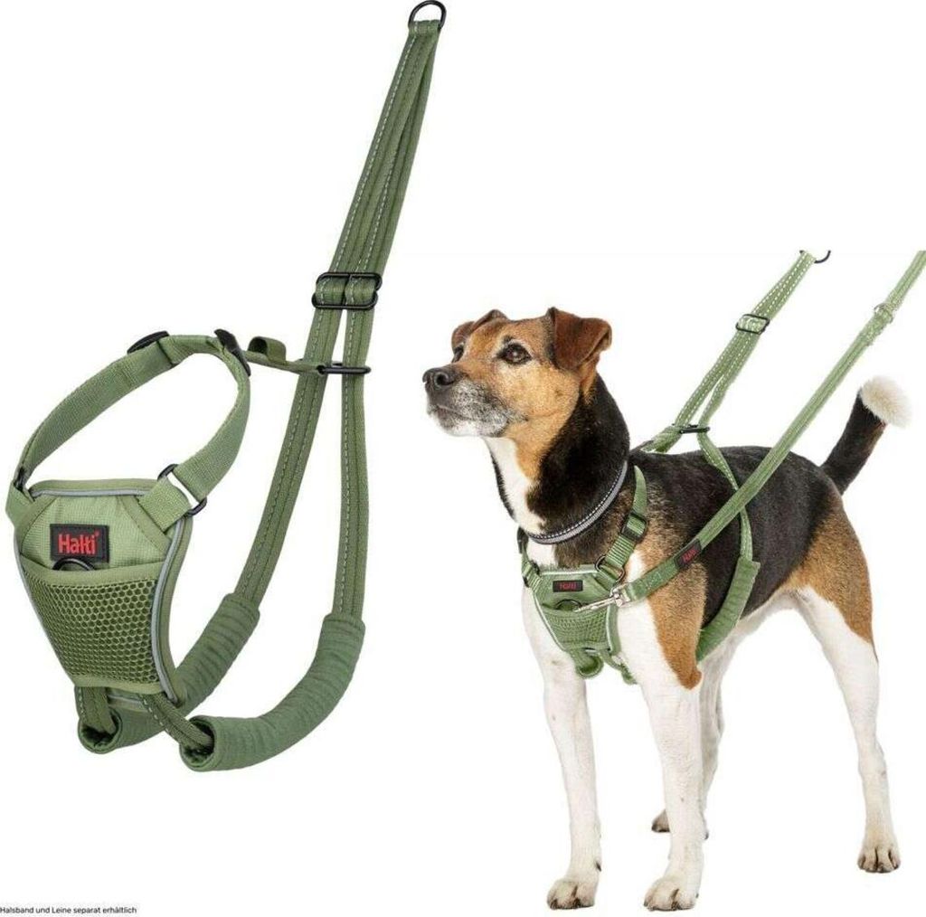 Halti Erziehungsgeschirr No Pull Harness Forest Green, Größe: XS