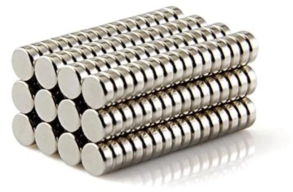 Aimants néodyme puissants 8 x 2 mm - Lot de 25 petits disques magnétiques