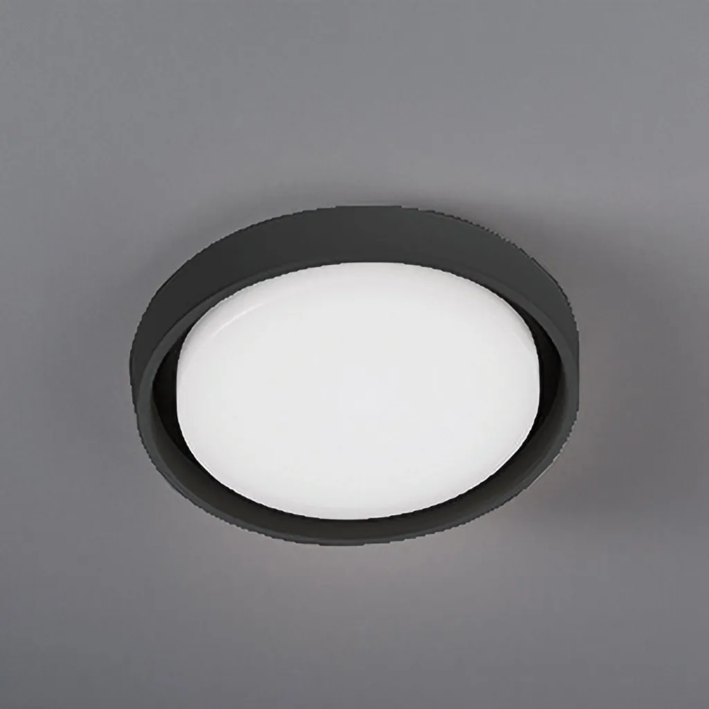 Éclairage Terrasse et Façade LED IP54 en Aluminium Gris Foncé 27 cm