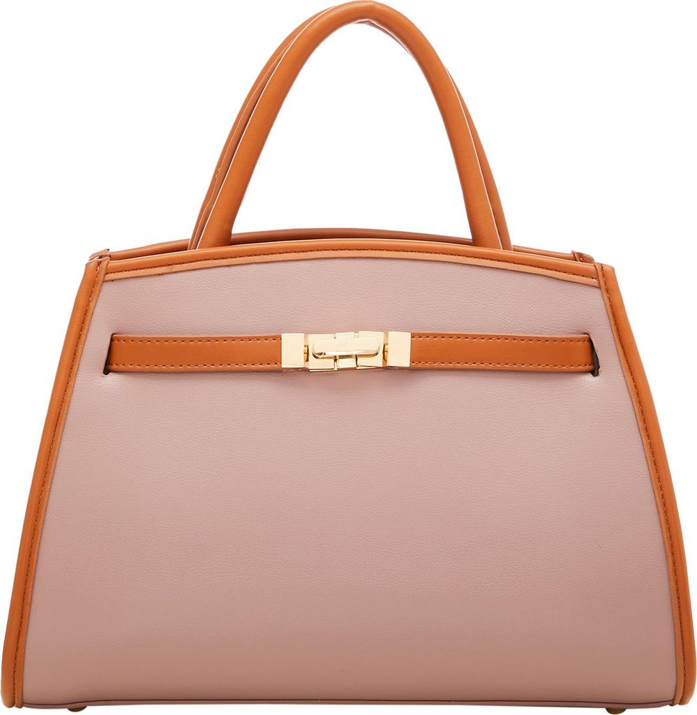 Jeona damen handtasche - dunkelbeige, ONESIZE